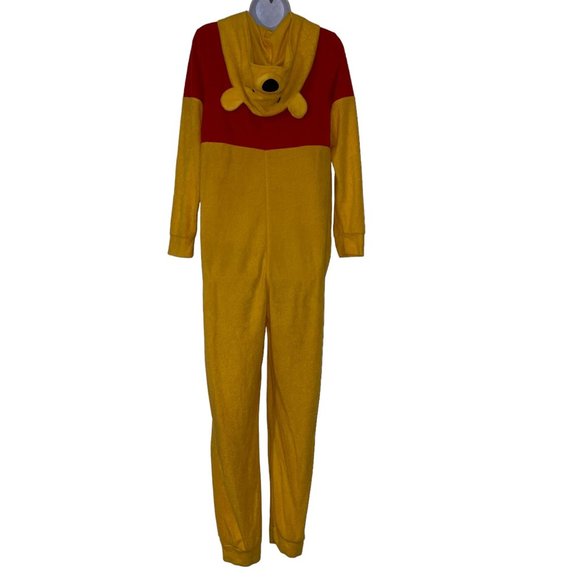 Disney Winnie the Pooh Pajamas Womens M 8 10 Oh Bother Unionsuit Costume Soft - Picture 6 of 9